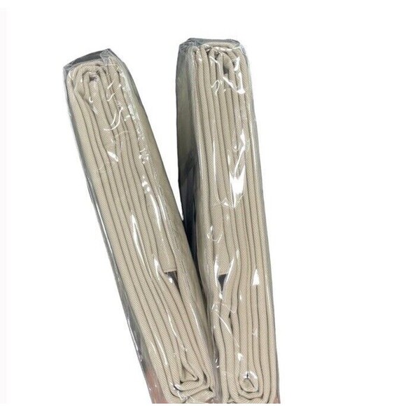 Restoration Hardware Classic Cotton Twill Tab Top Drapery 50” x 96” Set - Picture 7 of 8